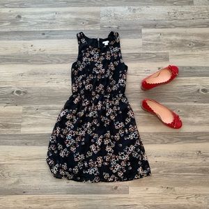 Black Flower Dress